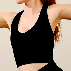 Athleta Aurora Seamless Crop Ribbed Tank - XS